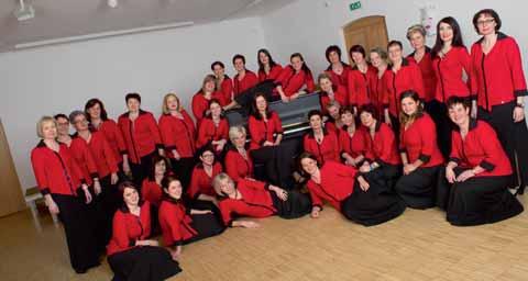 Seite 14 Der Frauenchor Vorderberg entstand im Jahr 2001 und wurde von 18 Frauen unter der engagierten Leitung der damals 19jährigen Musikstudentin Julia Zimmermann gegründet.