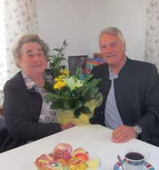 Aus Anlass der Goldenen Hochzeit von Frau Inge und Herrn Thomas Mosser, Sussawitsch 20, stellte sich namens der Gemeinde St.