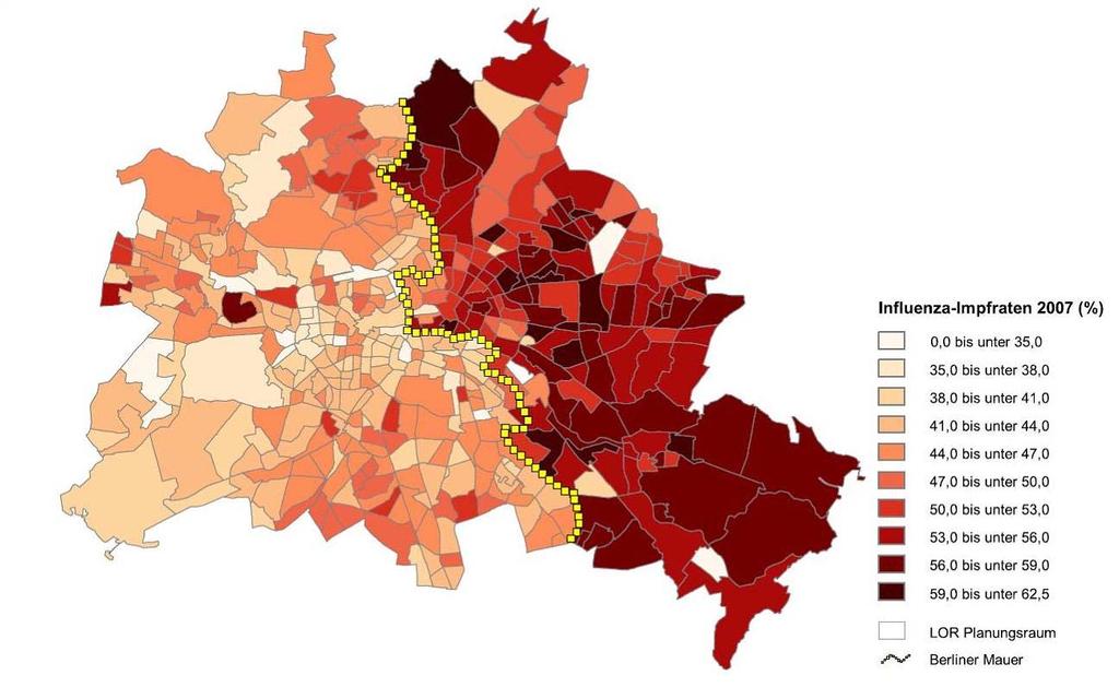 Erklärung für West/Ost-Gefälle?