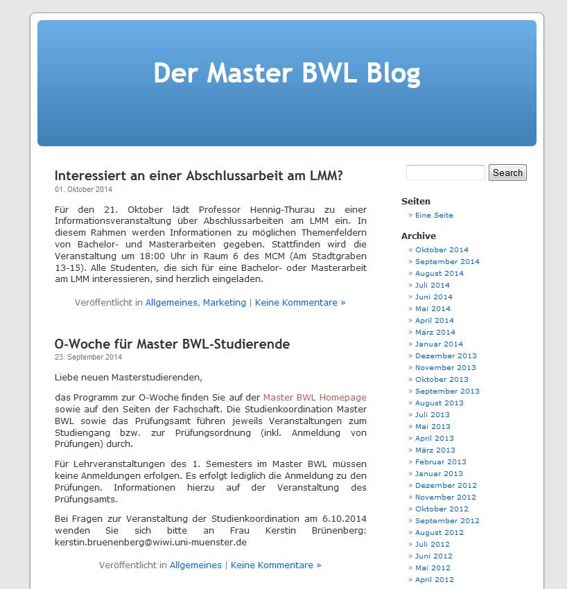Der BWL-Master-Blog http://www.