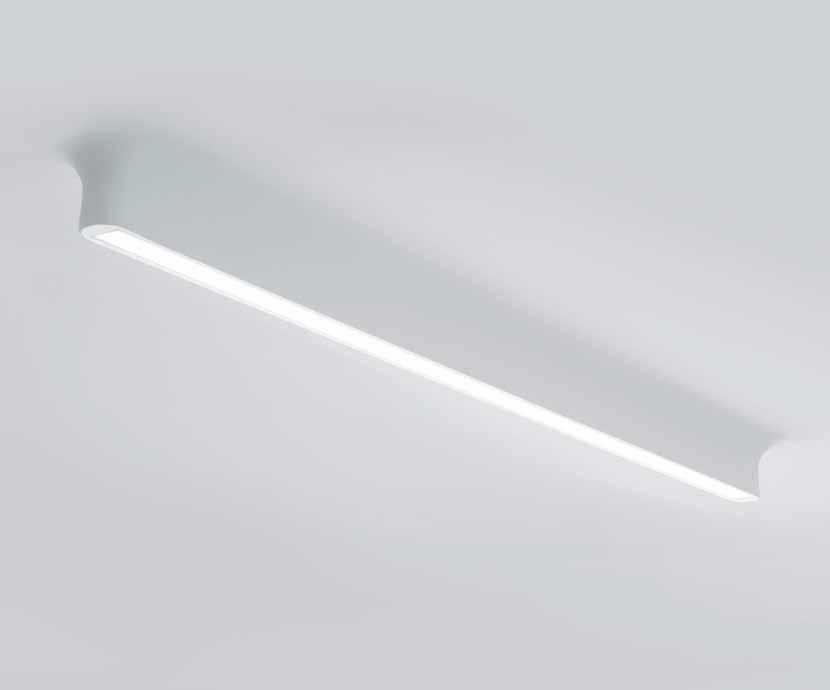 seamless integration in plasterboard ceilings or walls Matching LED / T16 lighting units in several different lengths Choice between satinised cover PUBLIC and glare-free OFFICE optic Tool-free