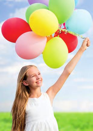 ZUBEHÖR Luftballons LUFTBALLONS Nicht nur Kinder sind glücklich, wenn sie stolz ihren fliegenden Ballon an der Schnur halten.