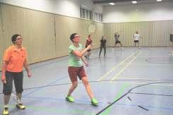 13 Badminton Fähnchenturnier 2017 war gut besucht Sport, Spiel und Spaß standen gleichberechtigt nebeneinander Das traditionelle Fähnchenturnier fand heuer erneut am