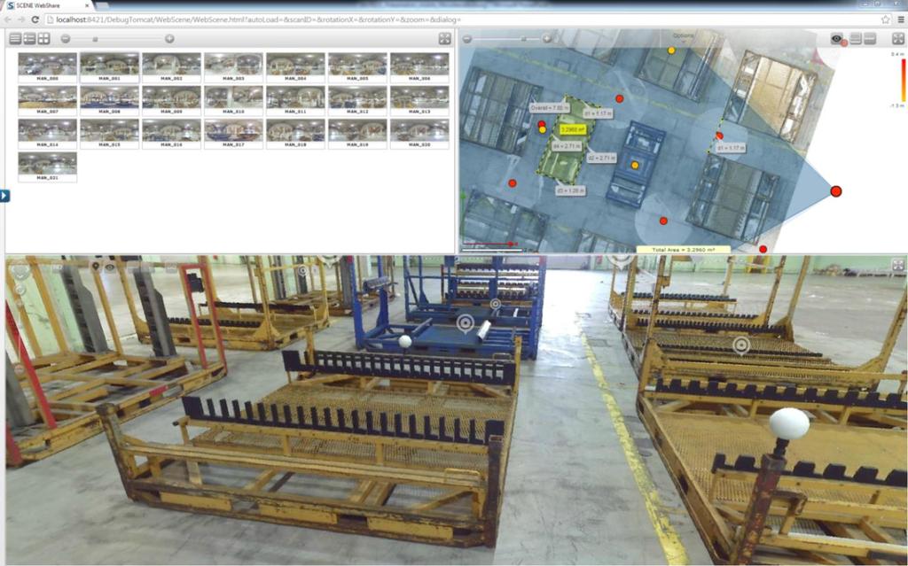 Referenz WebShare Daten Datenablage auf Cloud Einfacher, weltweiter Zugriff auf die 3D Dokumentation Betrachten +