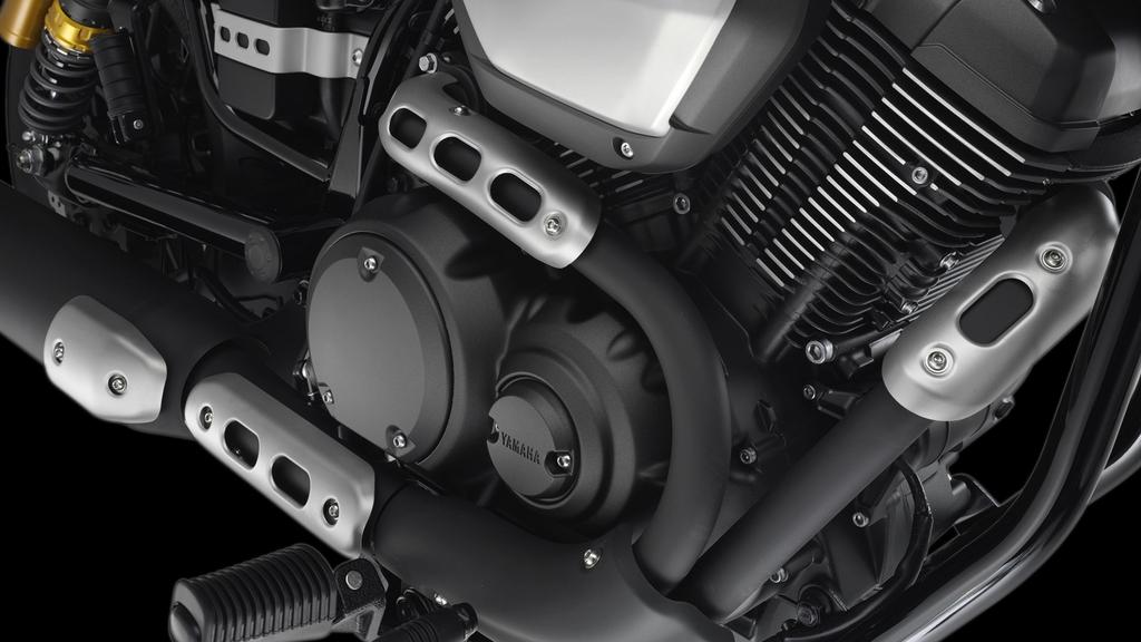 R ABS V-Twin Motor mit Benzineinspritzung Der luftgekühlte 60 V-Twin entwickelt ein Drehmoment von 80 Nm bei 3.000/min.