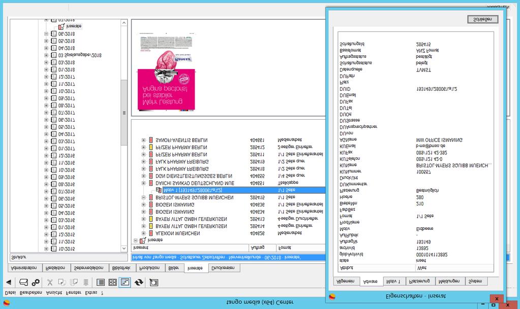 Kundeninformation tango media Version 5.2 9 Adware-Schnittstelle tango media importiert nun auch Inserate aus der Media Suite von Frevel & Fey.