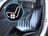 Serien- und Sonderausstattung. Interieur Sitze Sitzklimatisierung für Fahrer und Beifahrer inklusive Sitzheizung und Sitzbelüftung. Leder perforiert.