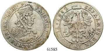 , 1688-1701 2/3 Taler 1690, Berlin LCS. 16,61 g.
