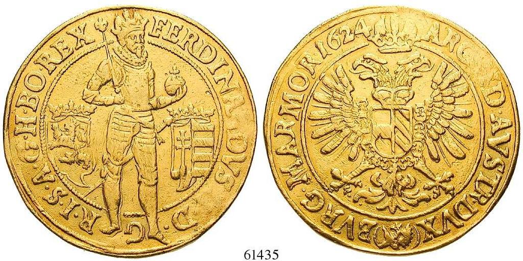 , 1619-1632 Taler 1621, Hall. 28,35 g. Brustbild r. mit Talar / Gekröntes Wappen. Dav.3328; Voglh.175/II.