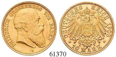 61372 10 Mark 1897, G. Gold. J.188.