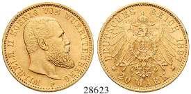 , 1891-1918 20 Mark 1894, F. Gold.