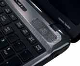 matter Textur in Verbindung mit einer stylischen Kacheltastatur Display 39,6 cm (15,6-Zoll) Toshiba TruBrite HD 3D TFT Hochhelligkeitsdisplay (120Hz) mit LED Hintergrundbeleuchtung und 16:9