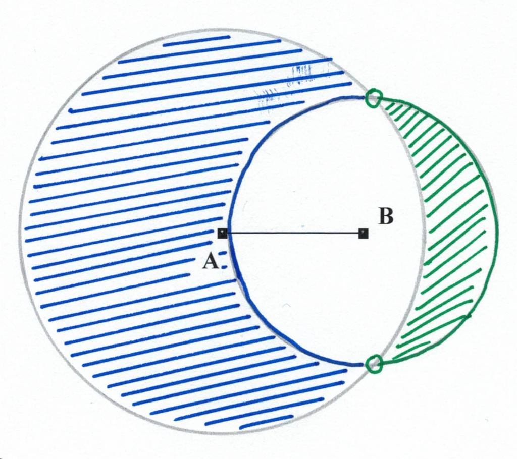 mindestens 3 cm entfernt sind mit der Farbe blau. d) Winkel Achte beim Messen und Zeichnen von Winkeln auf die richtige Lage des Geodreiecks.