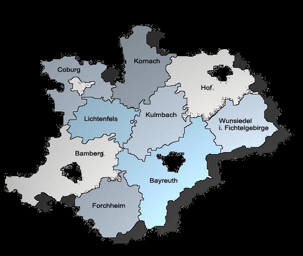 Zahlen und Fakten Bezirk Oberfranken mit