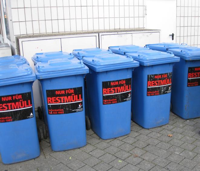 Beispiel: Abfallkonzept Ziel: Vermeidung von Abfällen Verwertung der