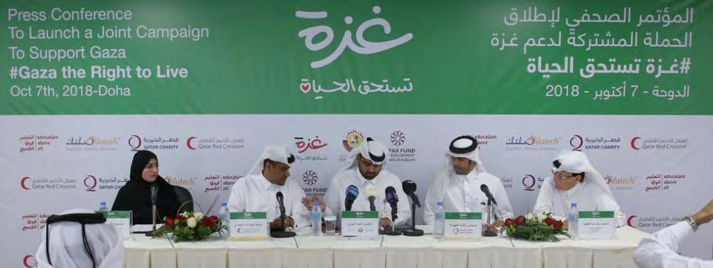 16 Start der Kampagne, bei der Katar Geld für die Bewohner des Gazastreifens sammeln will (Webseite der katarischen Behörde zur Regulierung von Wohltätigkeitsaktivitäten, 8.