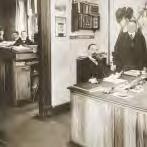 Büroalltag um 1900
