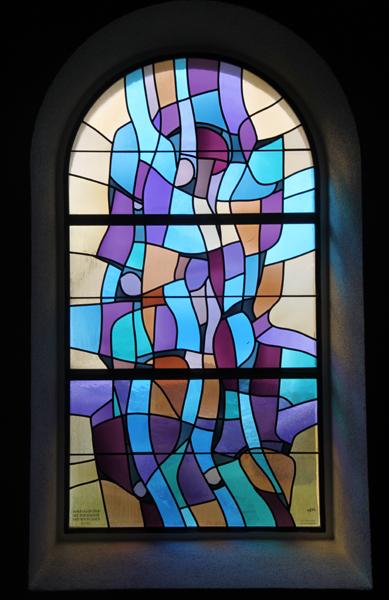 Yoki, Glasfenster, 1994 Ort St.