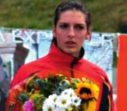 ihrer Bronzemedaille im Sprint der Damen die zweite Die erst 17-jährige Nina Stöcker (Erndtebrück) gewann die zweite Medaille für den DSB.