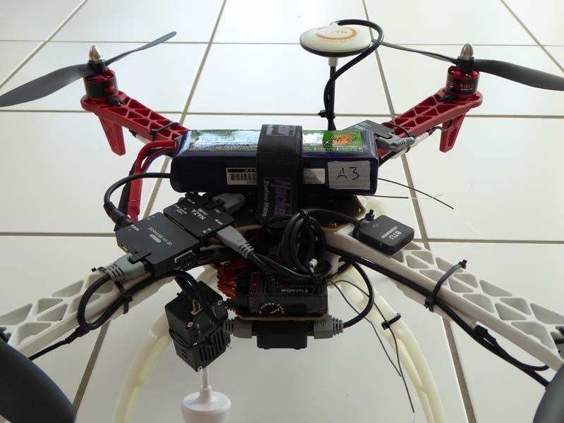 Multi Kopter Technik GNSS und Kompass Akku IMU Regler Motor
