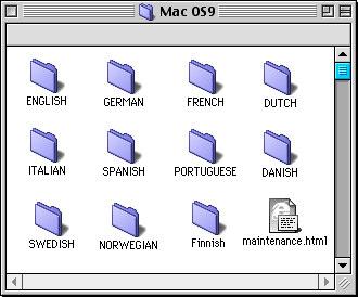 in das CD-ROM-Laufwerk. Doppelklicken Sie auf den Ordner Mac OS 9.