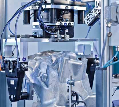 DataMatrix Code Transparenz in der Produktion Die maschinelle Bearbeitung, das Waschen und die Montage von Normteilen führt FINOBA in automatisierter