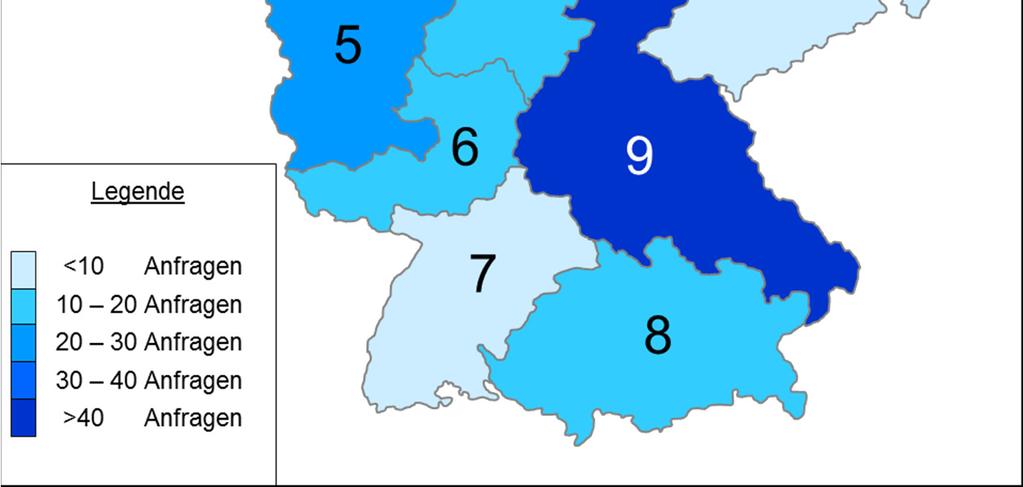 Schwerpunkt Franken NRW Rheinland-Pfalz