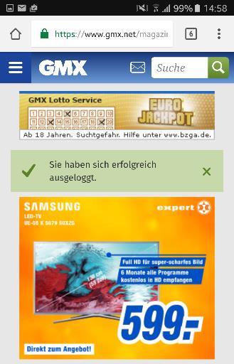 DE & GMX mit Targeting auf TV-Kampagne