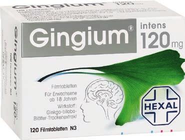 Gingium intens 120 mg 120
