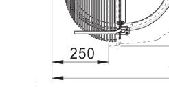 obigen Diagramme beziehen sich auf Ventilatoren, die auf dem TPD-N oder TPDC-N montiert wurden.