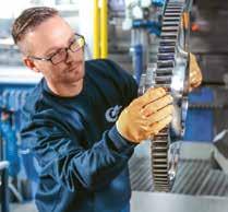 MARKET In den Händen der besten Experten Damit sich die Kunden in der Instandsetzung der PW1000G-Triebwerke auf Qualität, Effizienz und Innovationskraft verlassen können, bauen Pratt &