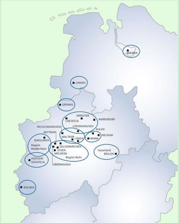 Regionale Netze 56 Mitglieder in 11 Regionen 32 unterschiedliche Trägerschaften, sektorenübergreifend, konfessionsübergreifend Drei Ärztenetze (ca.
