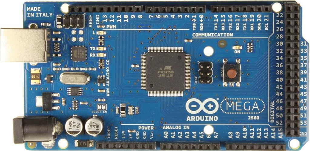 Rasen-Roboter Elektronik Pin Belegung der Arduino Mega 2560 TX-RX: Debug, Kamera-Modul, GPS Modul, MotorLi MotorRe 4 frei MotorMh INTR1,0 NN-frei SDA,SCL: LCD-Display RTC +5V Pin 22,23