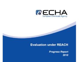 Evaluierung ECHA Durchführung der Vollständigkeitsüberprüfung für mehr als 20.