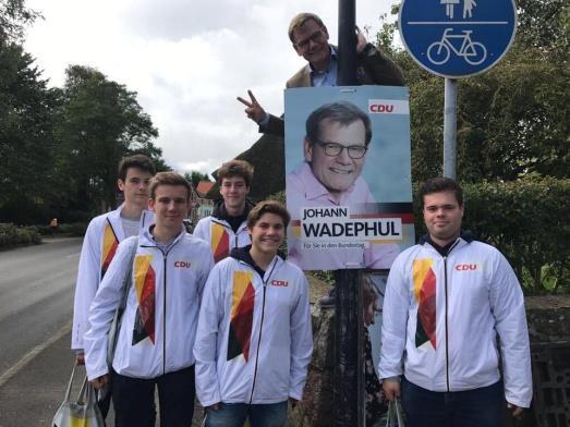Auch im Bundestagswahlkampf haben wir bis zum Schluss um jede Stimme für Johann Wadephul und die CDU gekämpft.