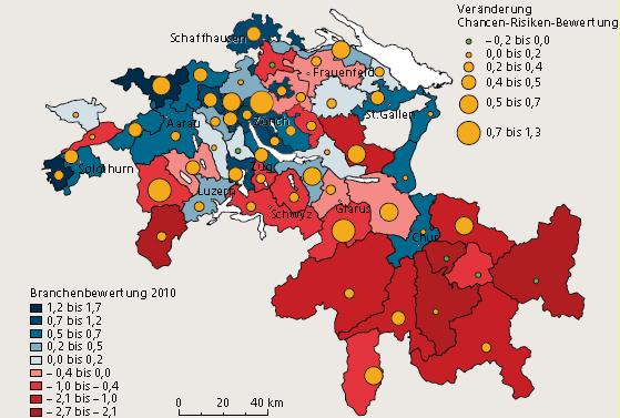 Situation 2011 Schlechte Ausgangslage für Graubünden bescheinigt Chancen-Risiken-Bewertung im