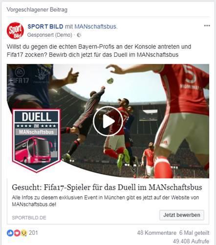 de Facebook Seite und erreichen Sie die junge Zielgruppe: Gemeinsames Auftreten mit Ihrer