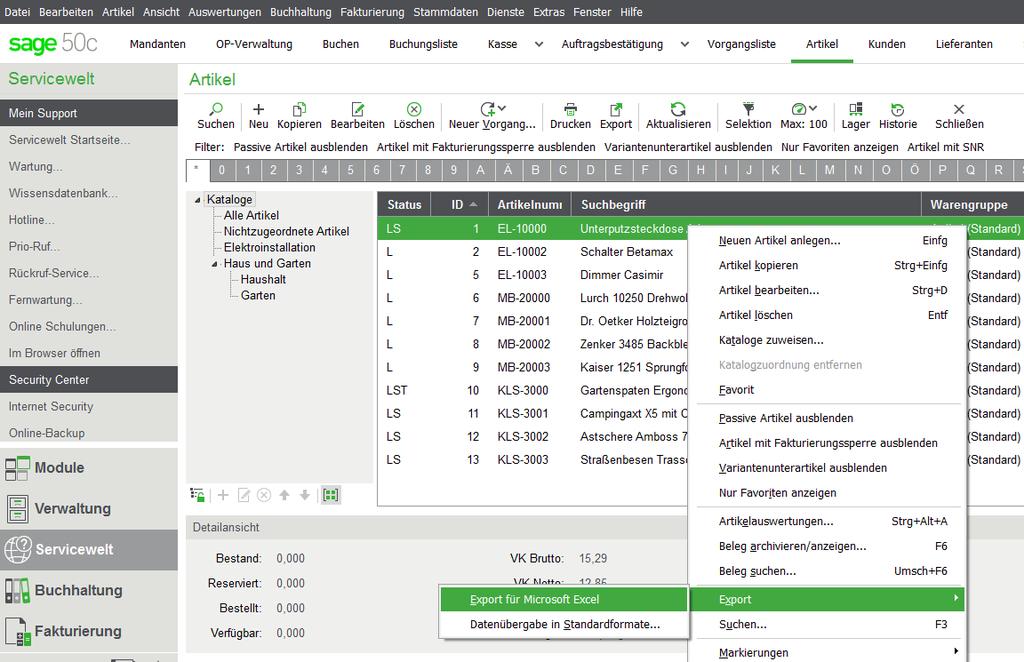 2.0 Excel-Dateien erstellen ohne Excel Bisher war es nur möglich, Listendarstellungen direkt an Excel zu übergeben. Dazu musste Excel auf dem Computer immer installiert sein.