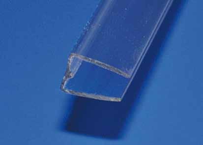 Abmessungen VPE Notiz stärke Länge U-Profil transparent 3440183 16 mm 2100 mm 1 Stück aus Polycarbonat 3440195 16 mm 6000 mm
