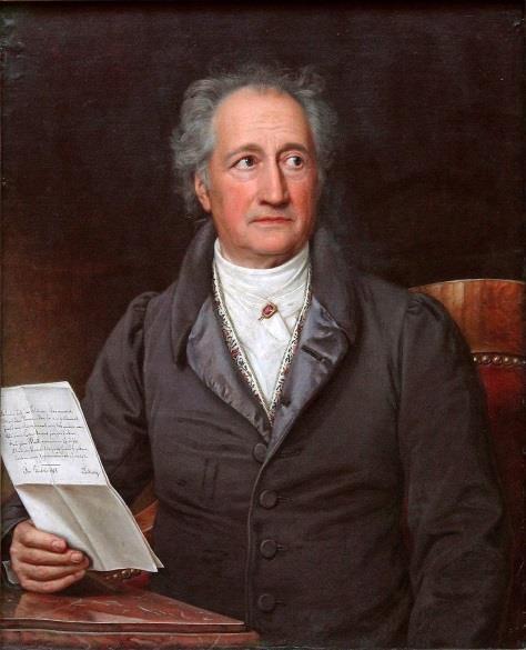 J.W. Goethe 1817 von einem Ulcus cruris geheilt ein von Serenissimo (Großherzog Carl August) höchst selbst