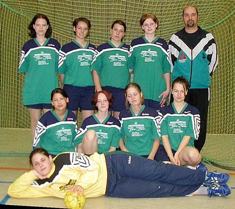 Abteilung Handball Die Handballjugend Wir starteten in die Saison 2000/2001 mit sieben Jugendmannschaften, so viele wie noch nie.