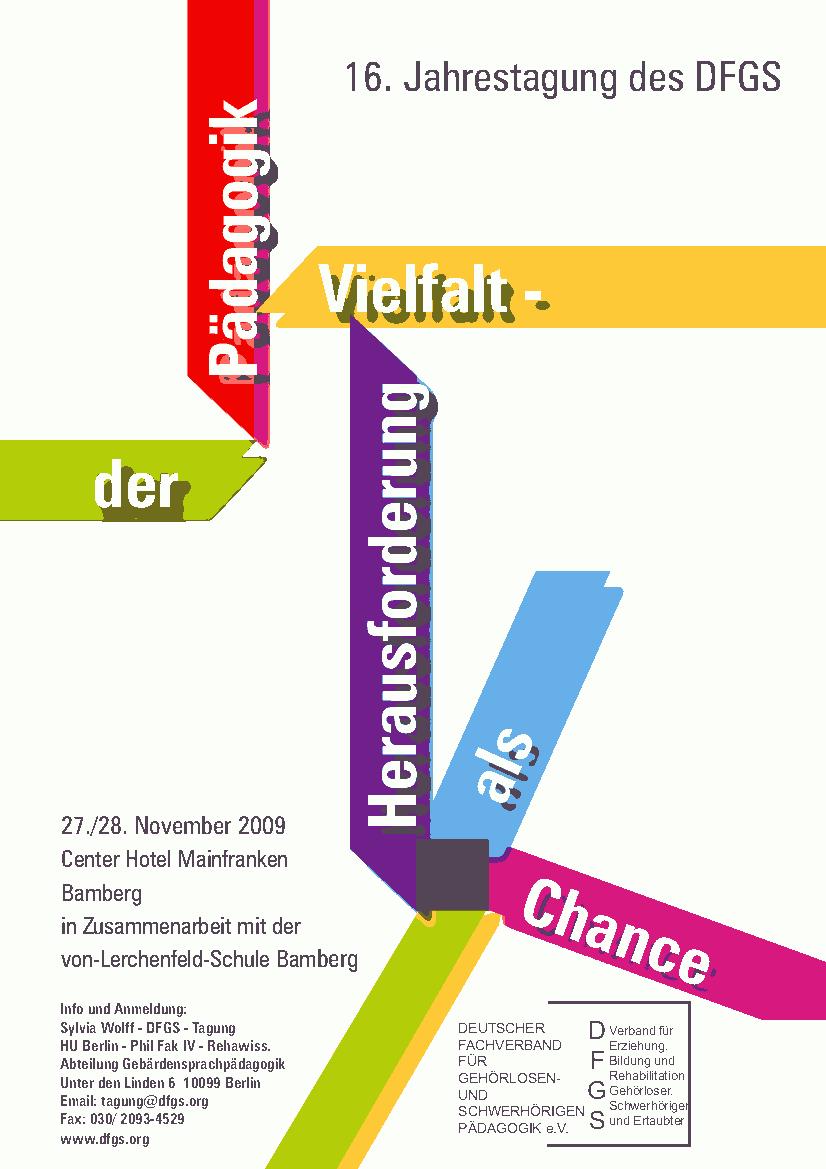 2009 Jahrestagung in Bamberg: Pädagogik