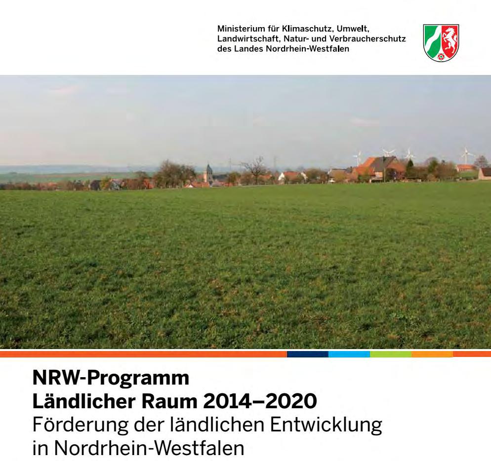 1. Inhalte des DIEK Weeze-Wemb NRW-Programm Ländlicher Raum 2014-2020 Richtlinie Integrierte ländliche