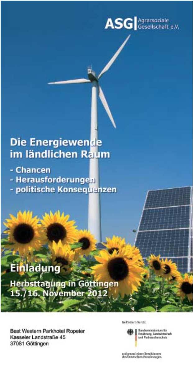 Nachhaltige Energiewende Erwartungen und Forderungen der Umweltund Naturschutzverbände Klaus Brunsmeier