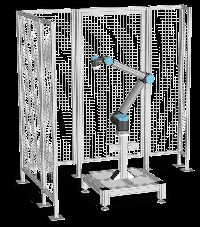 TISCHE & ZELLEN GREIFER Roboterfuß Elektrischer Vakuumgreifer Kostengünstige Montage Ihres Roboters Inklusive Material zur optionalen Befestigung am Boden