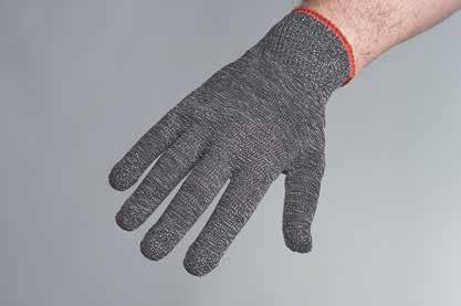 50207 SPECTRA SPECTRA Leichter Strickgewebe-Handschuh, schnittfest. Farbe: grau meliert.