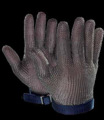 70001 INOX Handschuh aus rostfreiem Stahl Draht