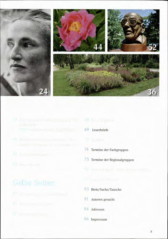 44 58 Impressionen von der Jahrestagung 2012 68 Neue Mitglieder in Herdecke FOTOS Katharina Adams, Birgit Hübner 69 Leserbriefe 60