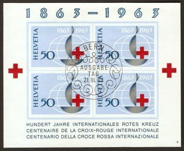 5.7 Blocks, Bogen Für besondere Anlässe vor allem für nationale Briefmarkenausstellungen produzierte die PTT in der Schweiz ab 1934 Gedenkblocks mit Preiszuschlag für einen Hilfszweck.