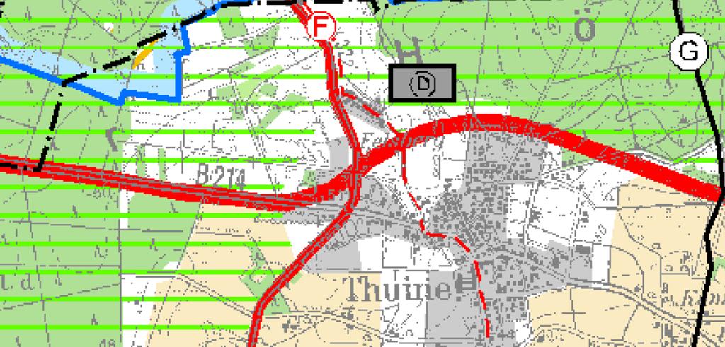 2 PLANUNTERLAGE Als Planunterlage dient ein Auszug aus den Geobasisdaten der Niedersächsischen Vermessungs- und Katasterverwaltung im Maßstab 1 : 1.000.